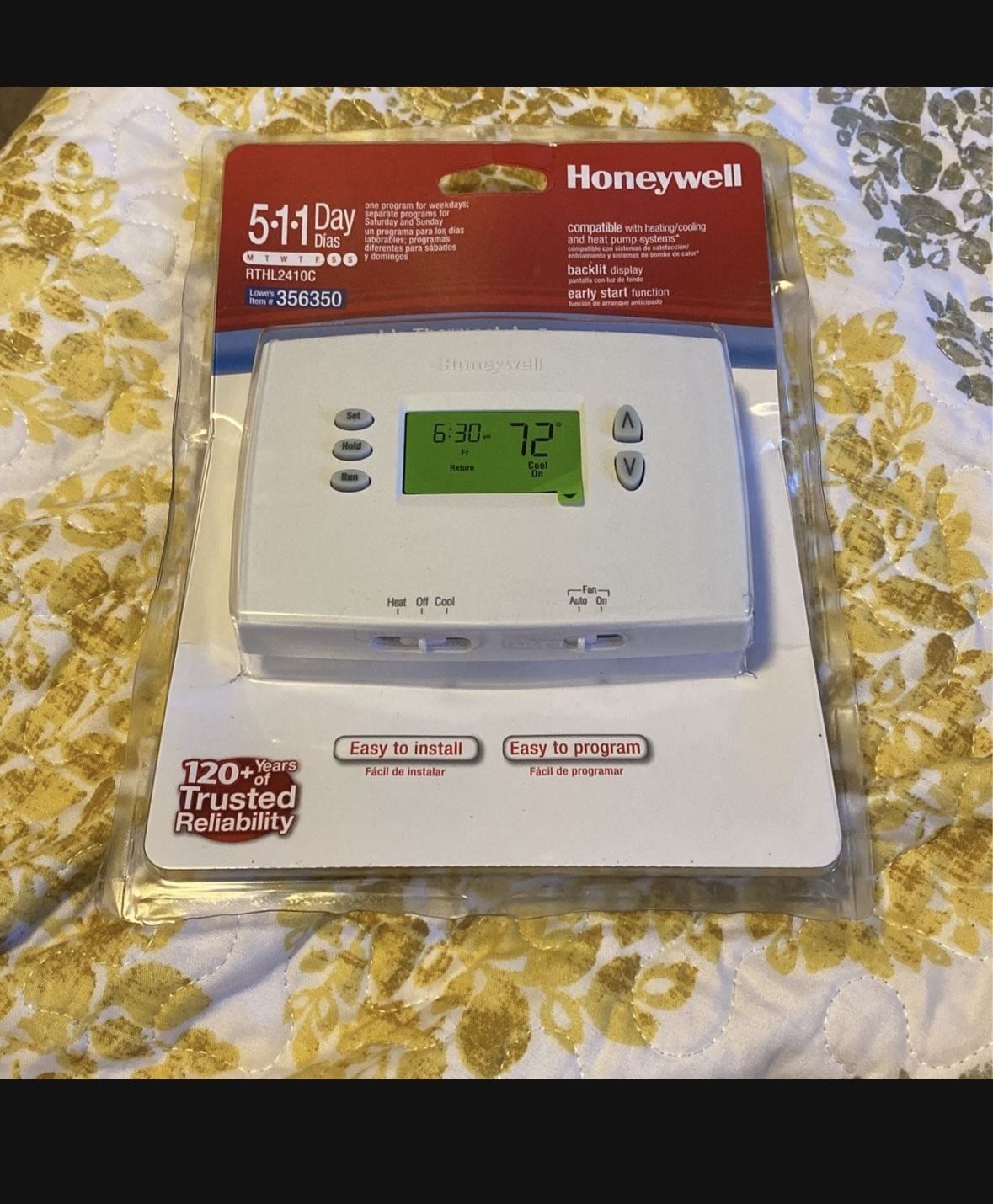 Honeywell 5-1-1 Day Thermostat