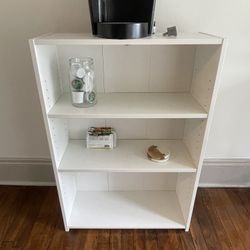 Small White Bookshelf