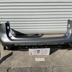 2020 2024 TOYOTA HIGHLANDER REAR BUMPER COVER OEM