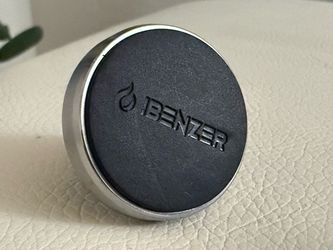 iBenzer Universal Magnetic Car Phone Mount - Air Vent Holder (Silver/Black)