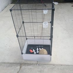 Bird Cage With Whell