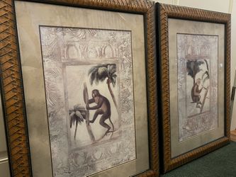 Set Of 2 Designer Framed Art