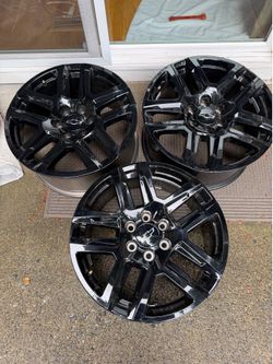 Brand New 20” Chevrolet Black Trail Boss Rims