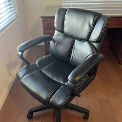 Black Leather Office Chair