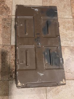 Military Storage Container