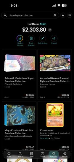 Pokemon Collection Firm 65%