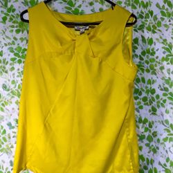 Kathleen Kirkwood Women’s Yellow Blouse – Small