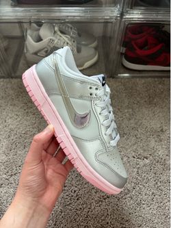 Nike Dunk Low LX Metallic Silver Pink Foam