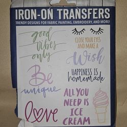 Iron-On Transfers
