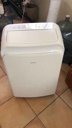 Insignia portable AC 12,000 BTU includes the hose and attached windows