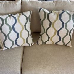 2 Couch Pillows