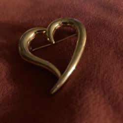 Gold Plated Heart 