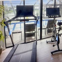 2,800.   Peloton Treadmill And Bike