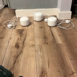 Google WiFi Routers And Google Home