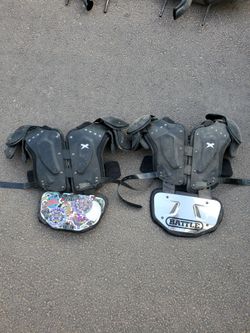 XENITH football shoulder pads you medium $50 ea.