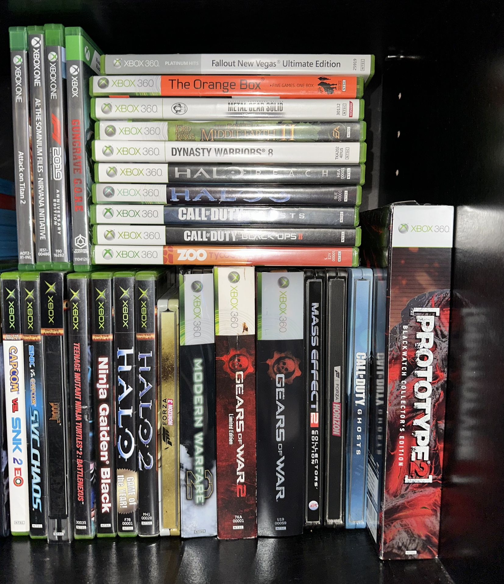 Original Xbox & Xbox 360 & Xbox One Games