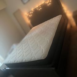 Queen Bed Frame with Headboard 