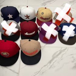 Hats Houston Astros Fitted 71/2 Used And DS