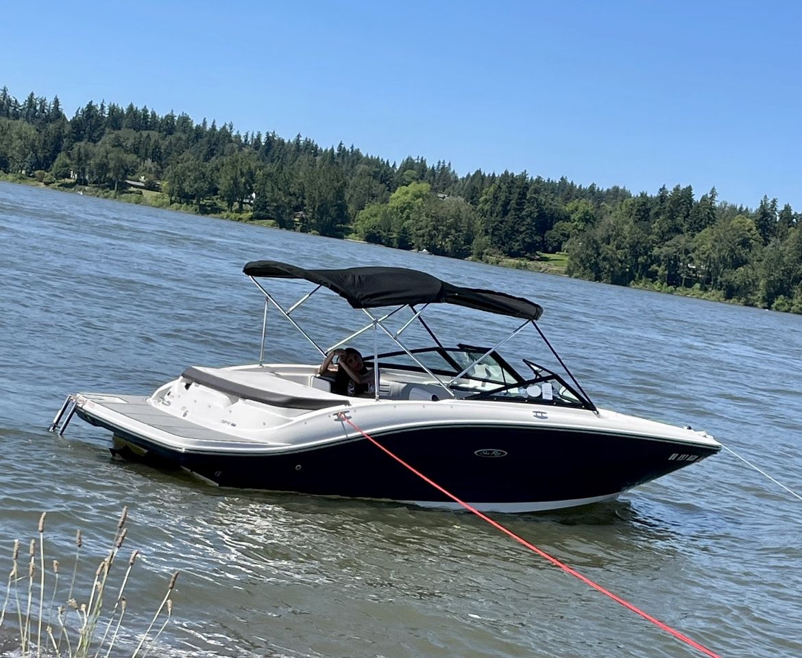2019 Sea Ray SPX 190 still under warranty