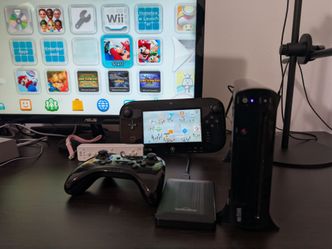 Wii U Deluxe Bundle + 320GB Hard Drive