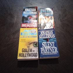 Jonathan Keller man/4 Paperback Books For One Price