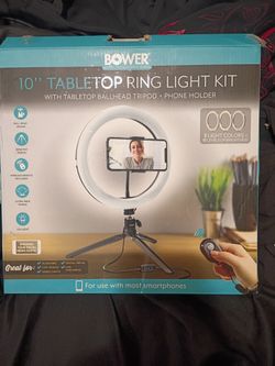 10" tripod phone ring light