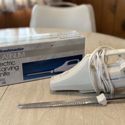 Toastmaster Platinum Electric Carving Knife 6111s