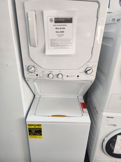 2.3 cu. ft. Washer 4.4 cu. ft. Electric Dryer Combo in White