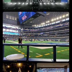 DALLAS COWBOYS VS NY JETS FIELD SUITE 
