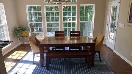 West Elm Dining Table and Chairs