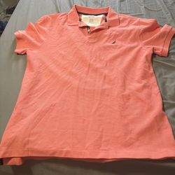 Nautica Men Short Sleeve Solid Stretch Cotton Pique Polo Shirt