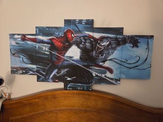 Spiderman wall art
