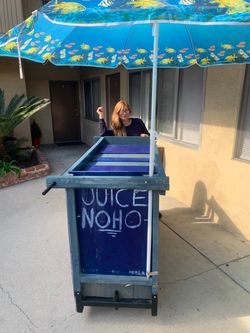 Event and vendor cart 🛒 Perfect for food merchandise mobile, DJ, and bartending