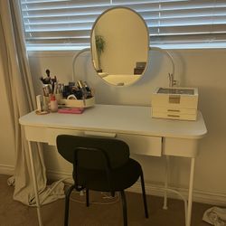 IKEA Vanity & Chair