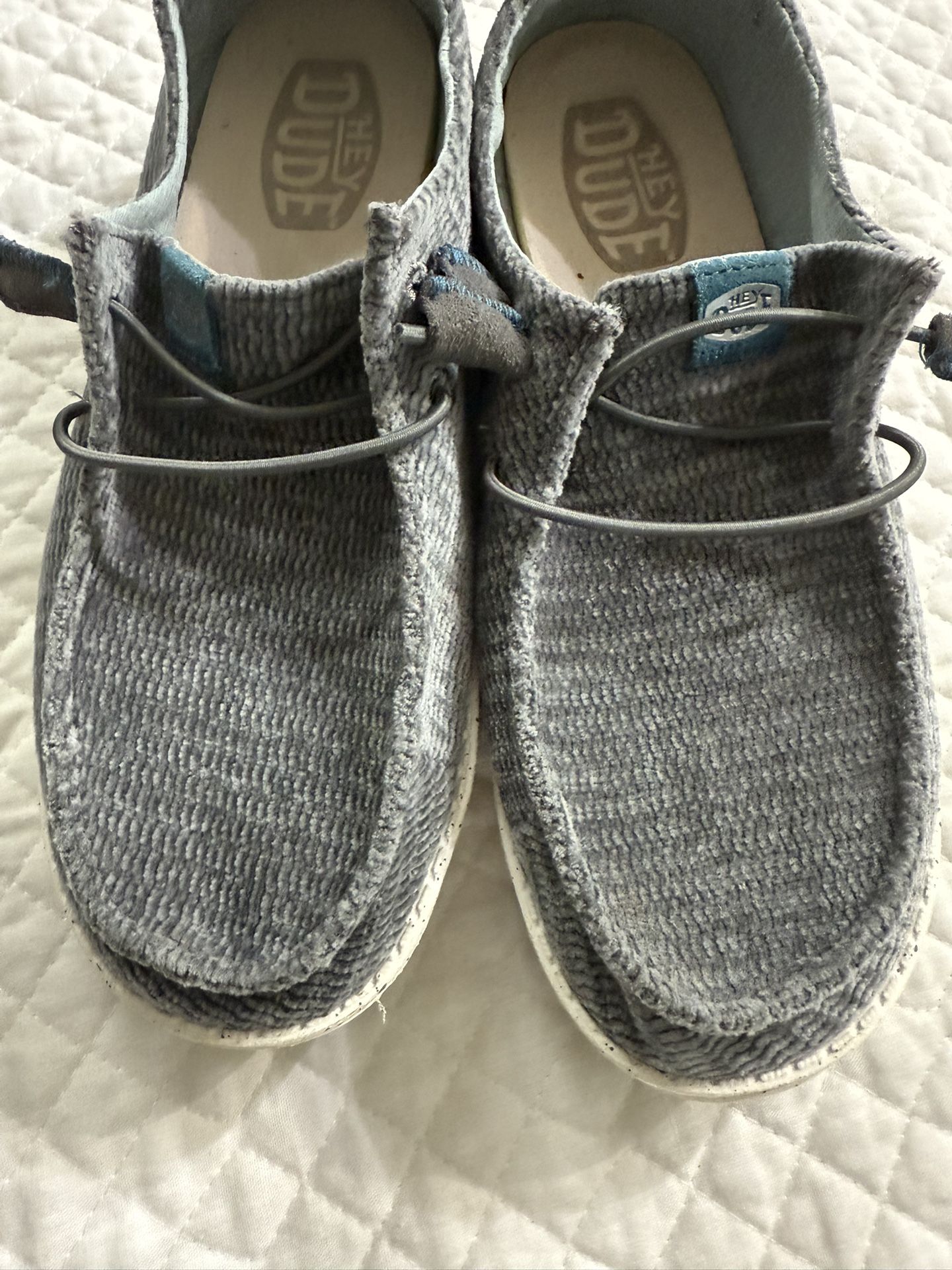 Hey Dude Wendy Wave Corduroy Gray W7