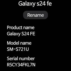 Samsung Galaxy S24 FE