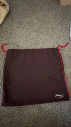 Coach Drawstring Dust Bag