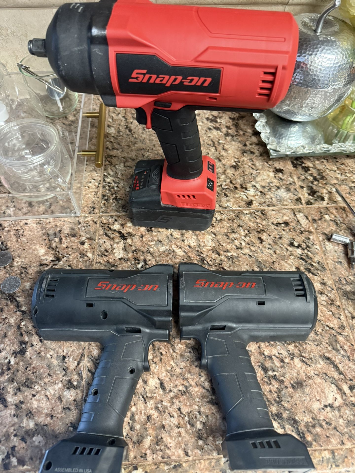 Snap on 1/2 Impact Gun Cover Replacement (brush Less)