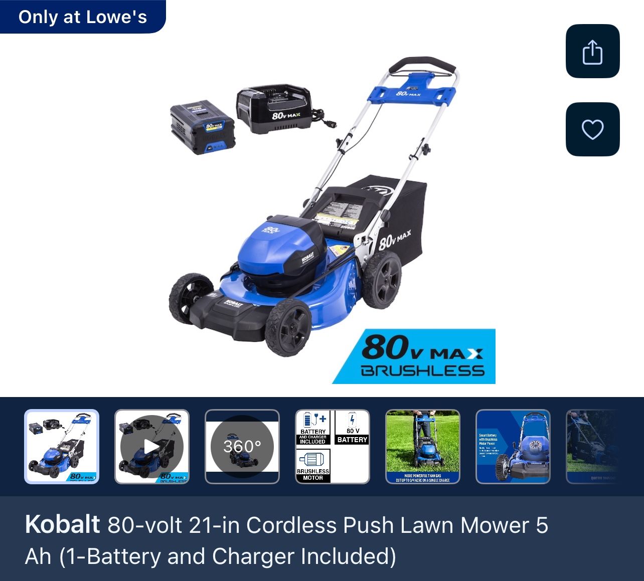 Electric Push mower