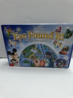 Disney Eye Found It Hidden Picture Game 6 Foot Board Family Board Game 