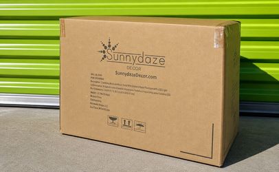 Sunnydaze Crumbling Bricks and Pots 27-Inch Solar Fountain