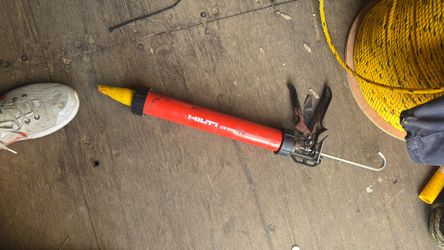 Hilto Caulking Gun Dispenser With A Box Of Fire Rated Caulking