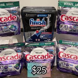 Cascade Finish Dishwasher Pods