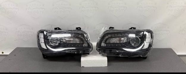 2015-2023 Chrysler 300C Halogen Headlight Assembly – Aftermarket Replacement (Left, Right, or Pair)