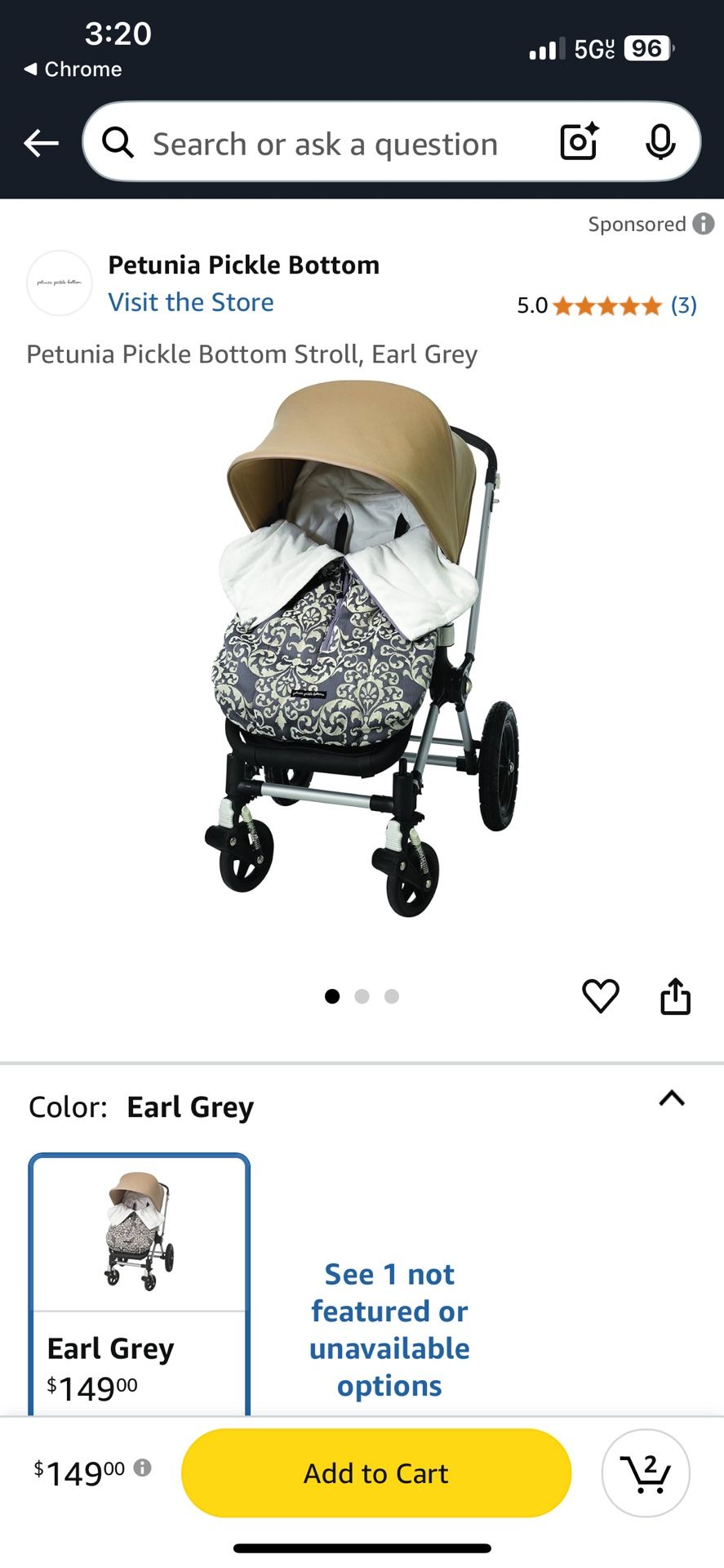 Stroll Stroller Bunting Bag