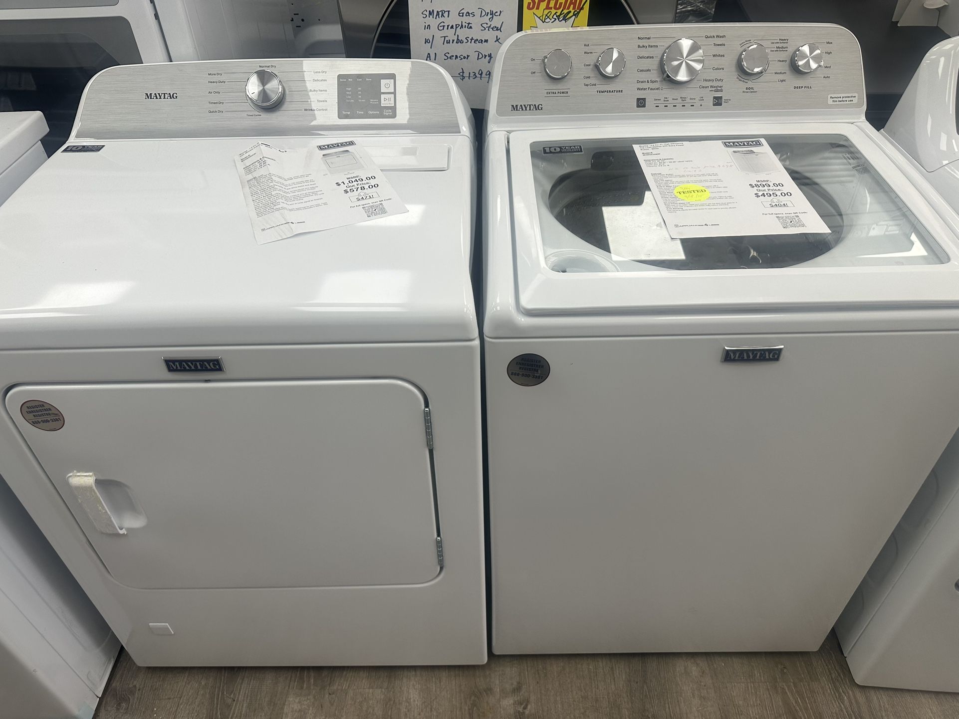 Maytag Washer Or Dryer , $495 Each