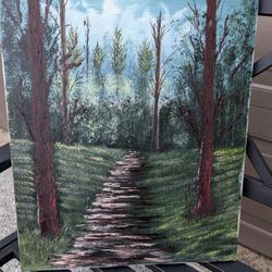Painting Of The Woods