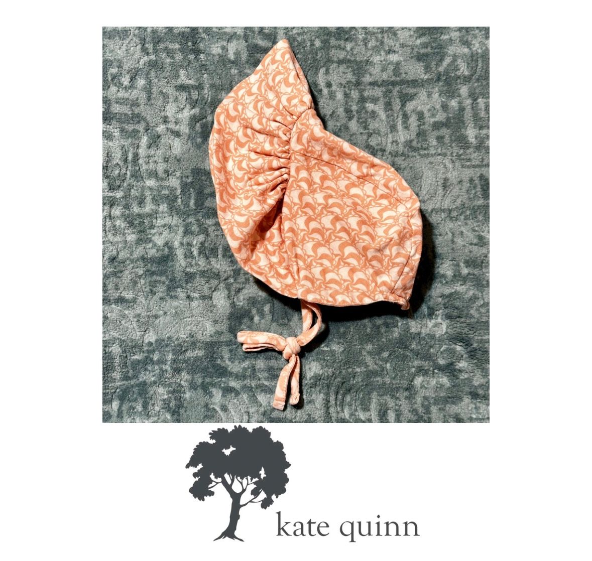 Kate Quinn Big Ruffle Bonnet | Size 12-18 months.