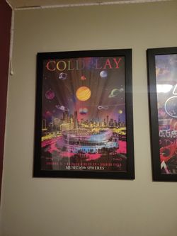 Coldplay Lithographs