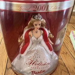 Special 2001 Edition Holiday Celebration Barbie